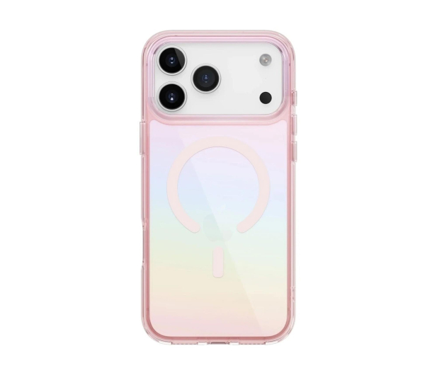 Uniq Iridescia do iPhone 17 Pro Magclick Charging pink prism - 1371820 - zdjęcie